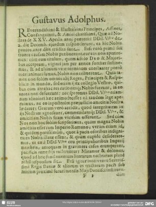 Gustavus Adolphus [7. April 1630]