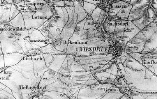 Wilsdruff-Limbach. Meßtischblatt? Sekt. ?, 1880