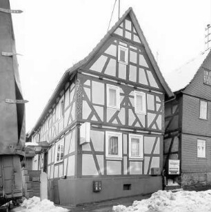 Fachwerkwohnhaus; Nidda, Landwehrstraße 27