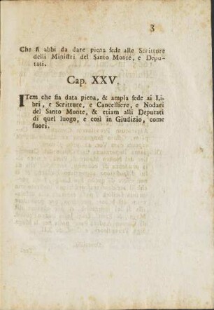 Cap. XXV.