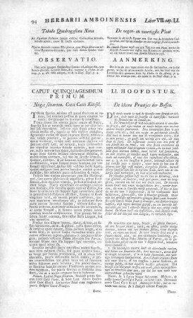 Caput Quinquagesimum Primum = LI. Hoofdstuk - [Caput Sexagesimum Primum = LXI. Hoofdstuk]