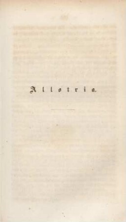 Allotria