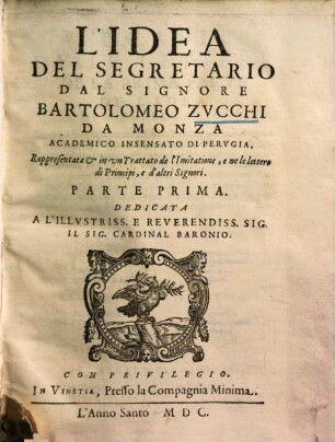L' idea del Segretario, 1