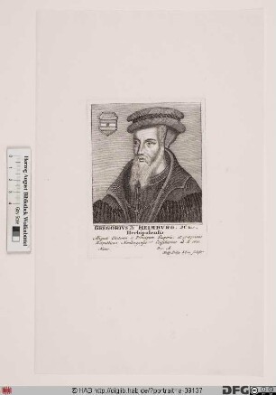 Bildnis Gregor Heimburg(er)