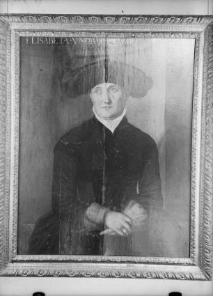 Bildnisse des Ehepaares Schwetzer — Elisabeth Schwetzer (gest. 1546), Frau des Malers Erhard Schwetzer