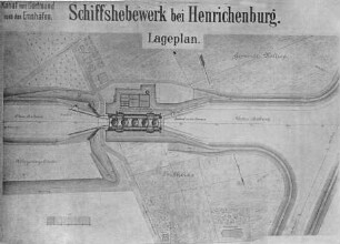 Beschreibung des alten Schiffshebewerks bei Henrichenburg/Dortmund-Ems-Kanal
