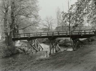 Malsitz, Hölzerne Straßenbrücke über die Spree