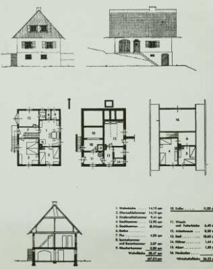 Baden, Arbeiterwohnhaus, um 1930