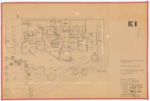 Kindertagesstätte, Gotthardstraße, Berlin-Reinickendorf: Gartenplan 1:100