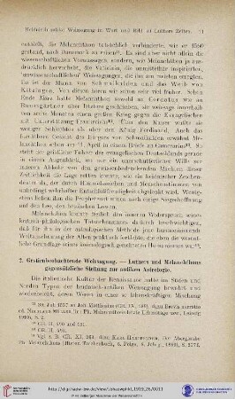 2. Gestirnbeobachtende Weissagung. - Luthers und Melanchthons gegensätzliche Stellung zur antiken Astrologie