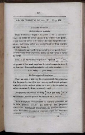 Grand concours de 1844.