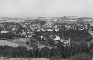 Zschopau, Stadtansicht : Zschopau. Stadtansicht