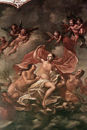 Deckenbild mit dem Triumph der Galatea