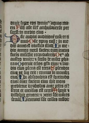 [Canticum Habacuc]: Domine audivi…