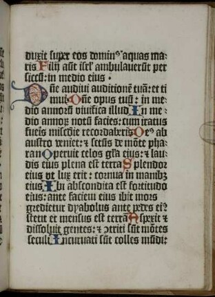 [Canticum Habacuc]: Domine audivi…