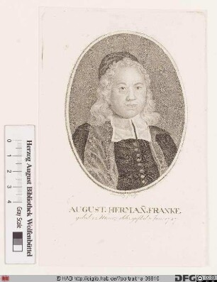 Bildnis August Hermann Francke