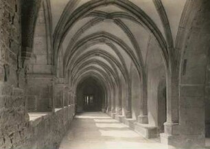 Naumburg, Dom : Dom St. Peter und Paul, westlicher Kreuzgang, Westflügel nach Süden