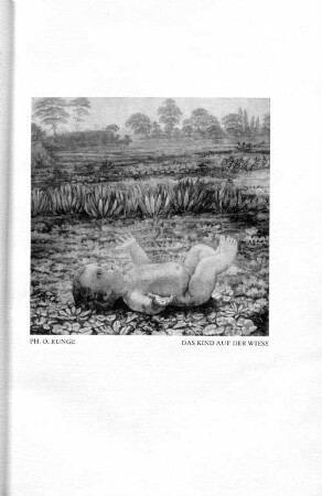 PH. O. Runge Das Kind auf der Wiese