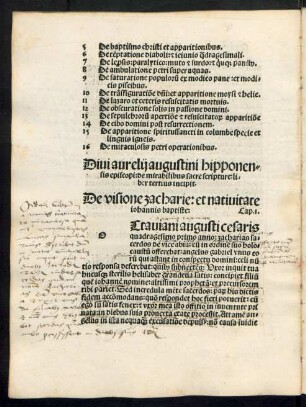 Divi aurelii augustini ... de mirabilibus sacre scripture: liber tertius incipit.