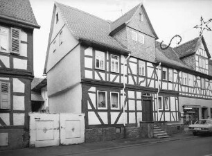 Fachwerkwohnhaus; Büdingen, Vorstadt 21