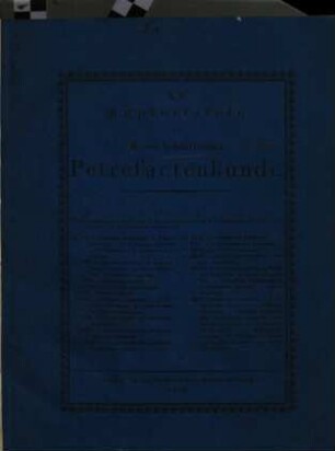 Die Petrefaktenkunde auf ihrem jetzigen Standpunkte : durch die Beschreibung seiner Sammlung versteinerter & fossiler Überreste des Thier- & Pflanzenreiches der Vorwelt erläutert, [4]. Kupfertafeln