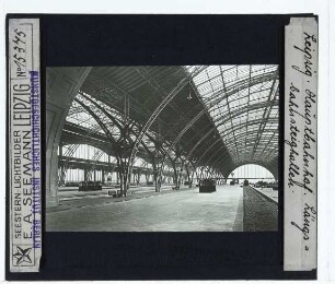 Leipzig, Hauptbahnhof : Bahnsteighalle