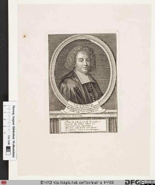 Bildnis Louis Moréri