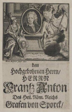 Bildnis des Frantz Anton von Sporck