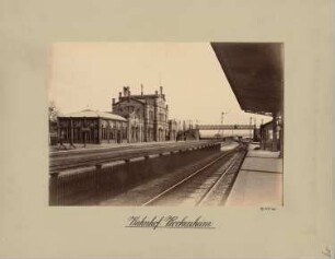 Bahnhof, Frankfurt/Main-Bockenheim: Ansicht