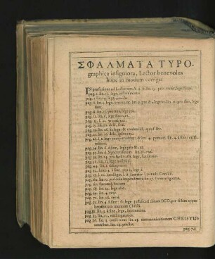Sphalmata Typographica