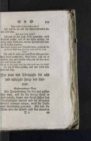 [Die neun und siebenzigste ... - hunderte ...]