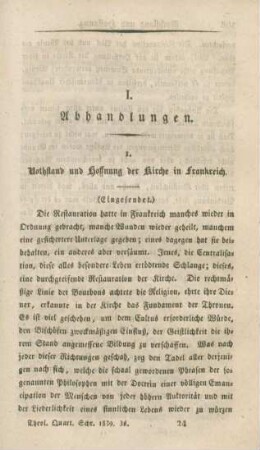 367-381 Nothstand und Hoffnung der Kirche in Frankreich