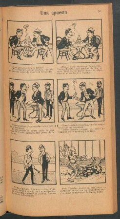 Una apuesta - [Cómic]