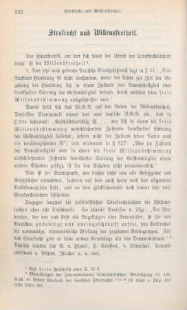 262-275 Strafrecht und Willensfreiheit