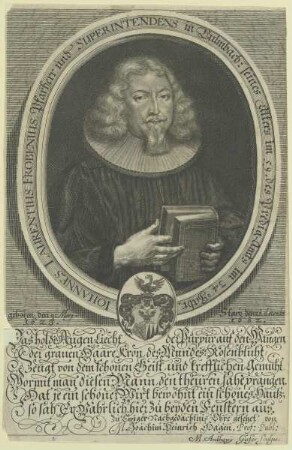 Bildnis des Iohannes Laurentius Frobenius