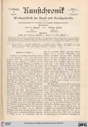 Heft 9 (9. Dezember 1886)