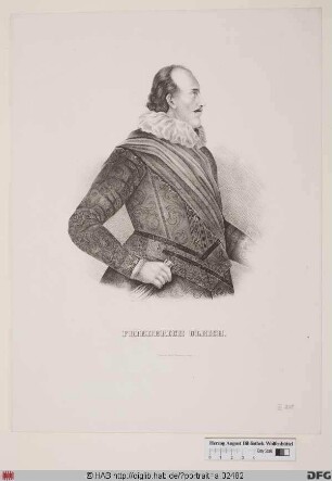 Bildnis Friedrich Ulrich, Herzog zu Braunschweig-Lüneburg-Wolfenbüttel (reg. 1613-34)