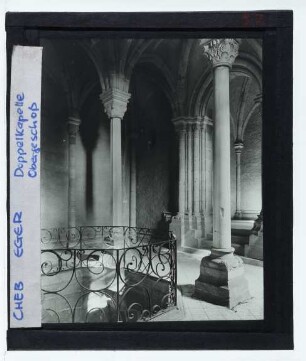 Eger, Burg (Kaiserpfalz),Eger, Doppelkapelle : Obergeschoß