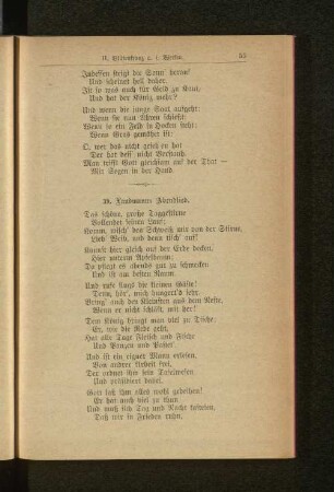 39. Landmanns Abendlied.