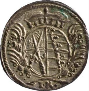 Münze, Pfennig, 1697