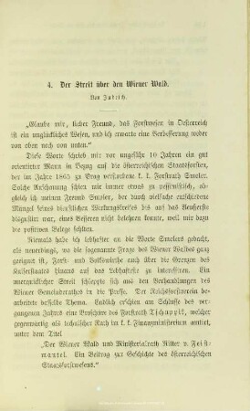I.4. Der Streit über den Wiener Wald
