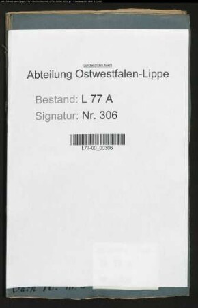 Rechtsansprüche und Landtagsfähigkeit des Gutes Niederbarkhausen.- Inkorporation verschiedener Stätten zu Asemissen in das Gut Niederbarkhausen