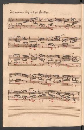Ach wie nichtig ach wie flüchtig; org; g-Moll; BWV 644