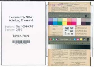 Entnazifizierung Franz Stirken , geb. 21.05.1908 (Monteur)