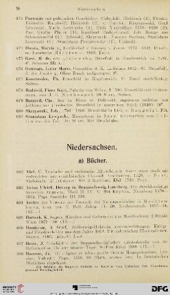 a) Bücher (Nr. 682-835)