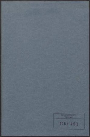 Jakob Meisenheimer (1876-1934). Personalakte des Lehrkörpers : Akte betreffend Jakob Meisenheimer, ordentlicher Professor für Chemie