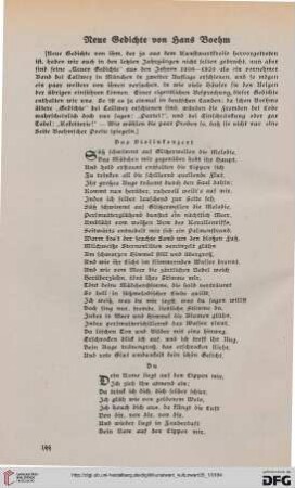 35: Neue Gedichte von Hans Boehm