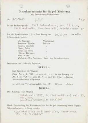 Heinzelmann, Karl