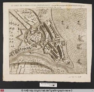 Le fort de Versoy et ses Dependances, prinspar les Compagnies de Geneve sur le Duc de Savoye, le huictiesme iour de Novemb. L'An 1589.