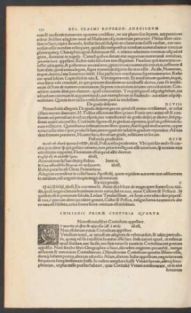Chiliadis Primae Centuria Quarta